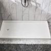 Made In China Accessories Non-slip Restroom Shower Trays Flat Bathroom Pan