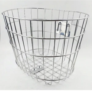 Made In China Bicycle Parts Durable Cheap Metal Wire Bike Basket Storage Holder