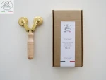 Made in Italy Double Pasta & Ravioli Cutter Wheel for Homemade or Professional Handmade Pasta