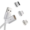 Magnetic Charging Cable Fast Data Sync USB Charging Cable 3 in 1