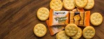 Malaysia Manufacturer Halal Julie's Peanut Butter Sandwich Cookies Biscuits 360g x 12 Packets / Carton