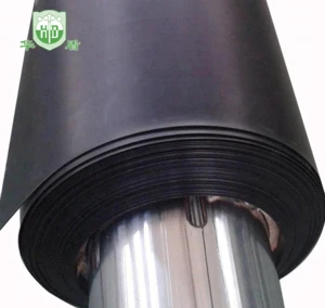 Manufacture supply 1.5mm black fish farm pond liner hdpe geomembrane for lining