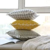 Manufacturer 60*60cm soft comfortable cotton square throw pillow