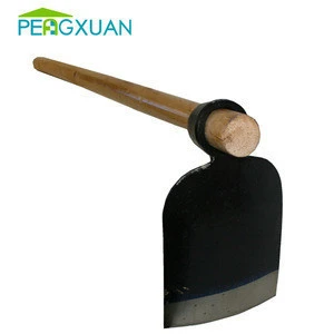 Manufacturers supply High Quality custom Garden farming pick axe with wooded handle