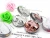 Import Marble-pattern contact lens box contact lenses case round Travel Mirror Mini Kit box Holder from China