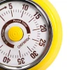 Mechanical Cooking Alarm Counter Clock Baking Reminder  Manual Countdown Round Shape Magnetic Kitchen Timer