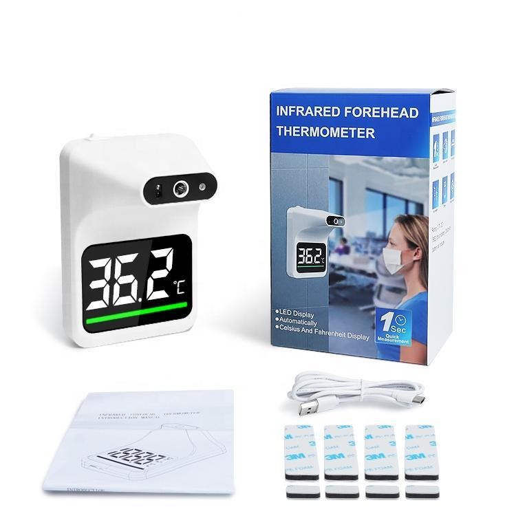 Medical Thermostat Clinical Digital Touchless Forehead Infrared Thermometer with CE/FDA/ISO 13485 Approved