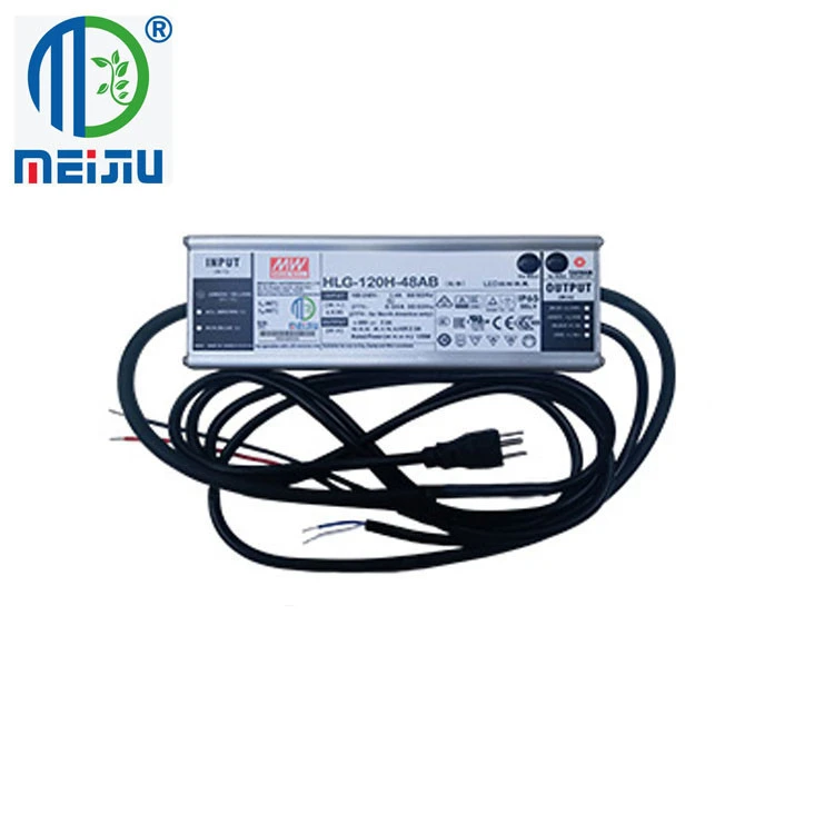 Meijiu Meanwell Power Supply, 120W 240W 320W 480W 600W Ip67 Led Driver 0-10V Diming Switching Power Supply/