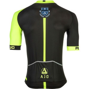 Men&#39;s Cycling Jerseys Tops Biking Shirts Short Sleeve Bike Clothing Full Zipper Bicycle Jacket with Pockets