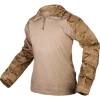 Mens High Quality Outdoor Army Uniform Combat Long Sleeve Shirt