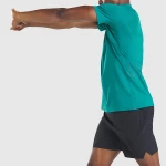 Mens Short Sleeve Compression Shirt Base Layer Undershirts Active Athletic Top