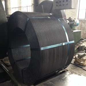 Metal Building Material 12.7mm Steel Cable for Prestressed Concrete