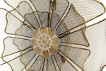 Metal hollow flower decoration wall wall decoration home decoration accessories