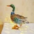 Import metal peacock lawn animal shape ornaments Solar Garden Decoration Led Light from China