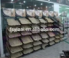 Metal wire carpet rug display stand/car floor mat and cushion display racks/ fabric carpet rugs display racks