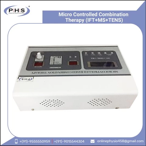 Micro Controlled Combination Therapy Equipment IFT+MS+TENS (150 Program)
