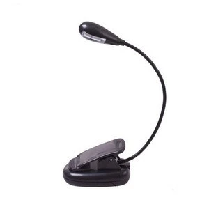 Mini Clip-On Flexible Bright LED Light Book Reading Lamp For Kindle Nook E-Book Reader