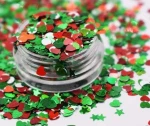 Mixed glitter,chunky glitter rainbow colors body glitter cosmetics grade ornament