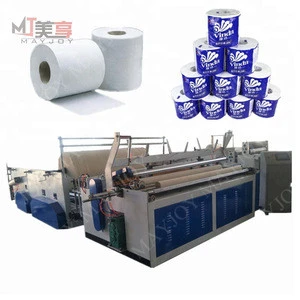 MJT-1880 full automatic toilet paper machine production line with embossing function