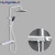 Import Modern Chrome Digital Cold Hot Water Brass Luxury Rain Mixer Faucet Black System Thermostatic Piano Key Bathroom Head Shower Set from China