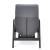 Import Modern Fabric Accent Chair Living Room Furniture Nordic Rest Waiting Chair Metal Tube Lazy Compact Recliner Lounge Chair from China