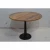 Import Modern Latest Industrial Urban Style Cast Iron Base Round Mango Wood Top Cafe Restaurant Dining Table from India