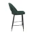 Import modern luxury velvet upholstered stainless steel bar stool high bar chair barstools from China