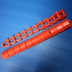molded Delrin material chain for Drive Transmission polyformaldehyde chain