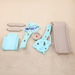 Most Popular Products Diy Foldable UFO Style Big Development Stairs Non-Toxic Kids Slip Slide Rocking Horse Sports Toy Play Yard