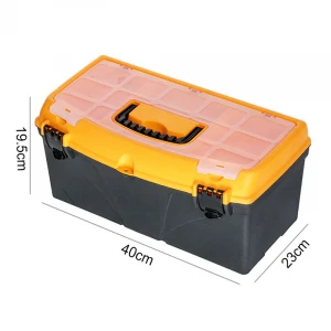 Multi compartment Manufacturer Plastic Tool Box Portable Tool Box