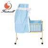 multi-purposes New born wooden baby swing cradle baby crib for sales