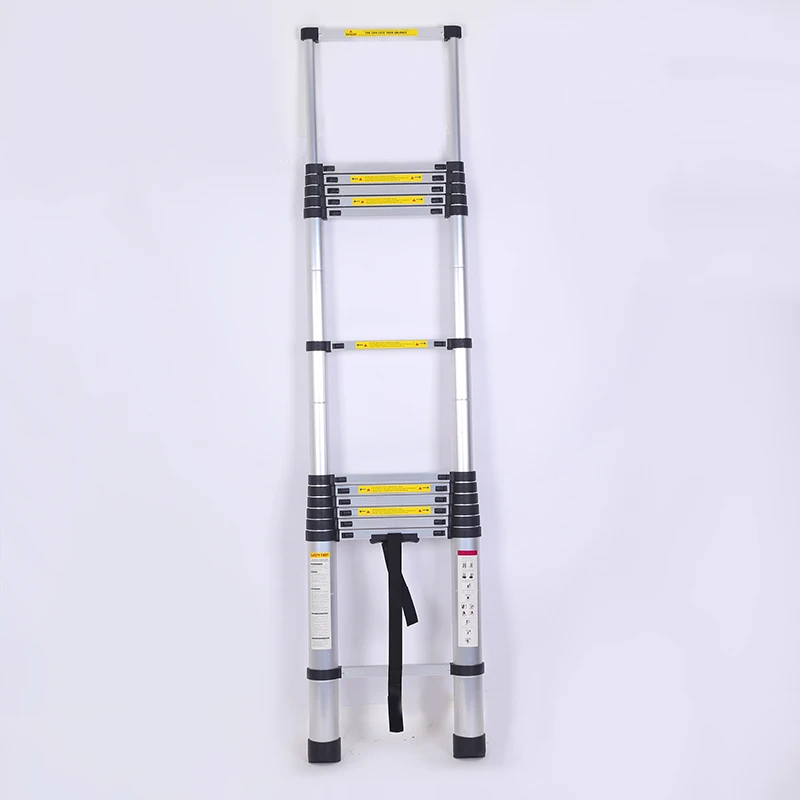 Multipurpose telescopic extention folding aluminum ladder