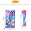 Music Instrument Handheld Wireless Plastic Baby Microphone Toy For Kids