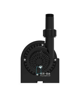 Musical fountain pump with DMX 512 controller