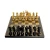 Import Natural Rose wood Chess board With brass Players from India
