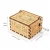 Import New arrival custom mini hand crank Laser Engraved hand crank wooden music box from China