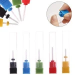 New Arrival Manicure Ceramic Nail Drill Bit 3 / 32  Foot Cuticle Clean carbide Burr Bits