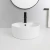Import New -arrival modern hand sink luxury bathroom white ceramic countertop wash basin from China