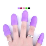 NEW Arrival Silicon Gel Nail Polish Remover Finger Cleaner Cap Set