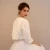 Import New Arrival White Bridal Wraps 2019 Wedding Cheap jacket women cloak cape mariage wedding shawl from China