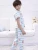 Import New arrive children casual short sleeve shirt + pants clothing set girl&#039;s summer whole suits children from China