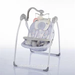 New Baby Automatic Cradle Swing, Electric Baby Swing Colorful Baby Swing