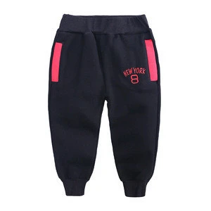 New Baby Boys Girls Full Pants Trousers kids autumn winter Girl Sport letter Sweatpants Baby Jogger Pants