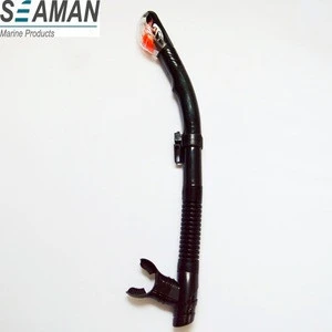 new design Dry Snorkel with Silicone Mouthpiece and Purge Valve for Snorkeling and Scuba Diving