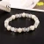 Import New Design Lady Jewelry Fashion Stretch Pearl Bracelet Bead Charms Natural Fresh Water Pearl Bracelet Bangles from China