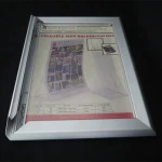 New design Manufacture aluminium snap frames Cheap A0 A1 A2 A3 A4 poster snap frames 25mm