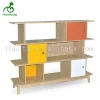 New design modern wooden bookcase and shelf cheap
