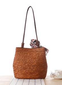 New Design Shoulder Straw Bag Holiday Women beach Bag