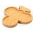 Import New fashionable cartoon style design wooden breakfast food board serving tray bamboo vegetable dish from China