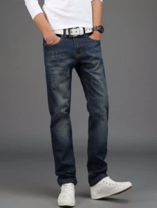 New Fashionable Men&#039;s Denim Pant Trousers 100% Exportable High Quality Stylish Casual Stretch Denim Jeans